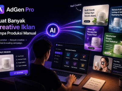 AdGen Pro Bantu Buat Creative Iklan Lebih Cepat Tanpa Produksi Manual