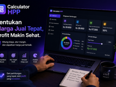 Calculator HPP Bantu Menentukan Harga Jual Lebih Akurat dan Profit Lebih Maksimal